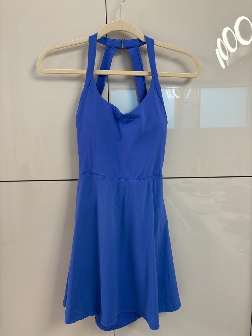 HALARA Royal Blue Racerback tennis  Dress